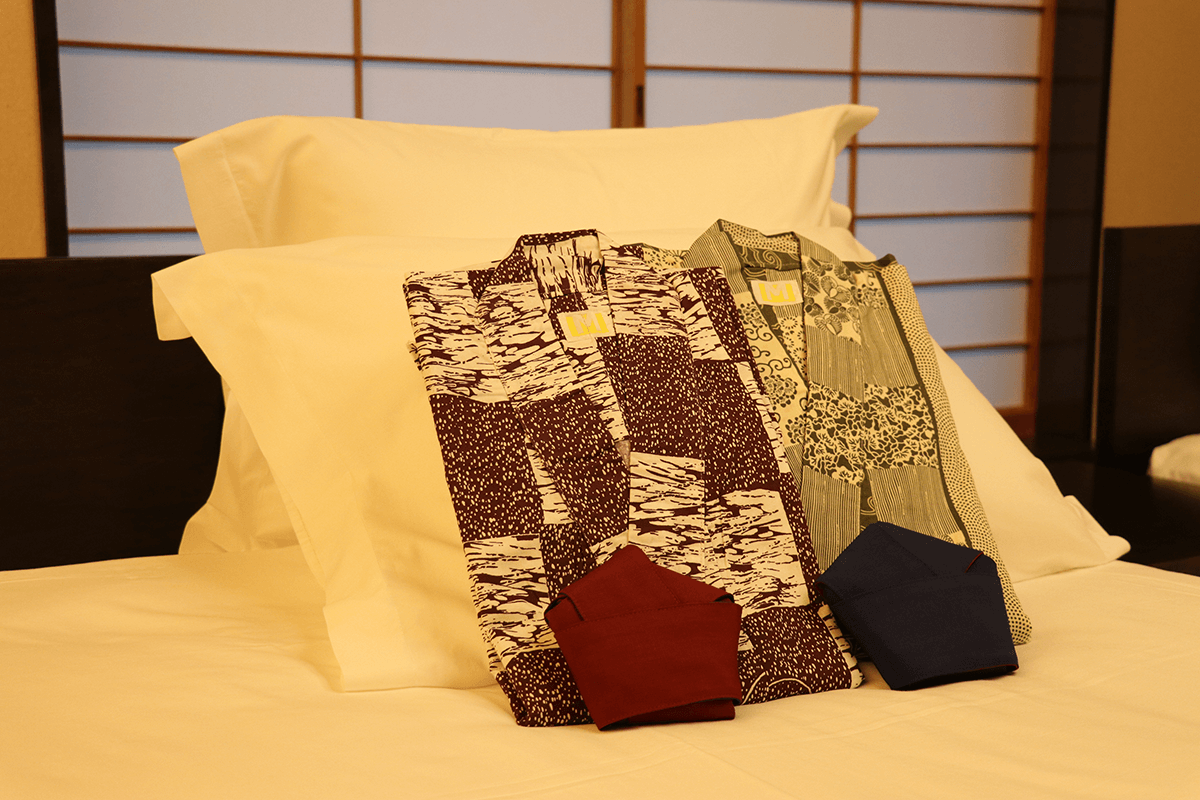 Colorful yukata
